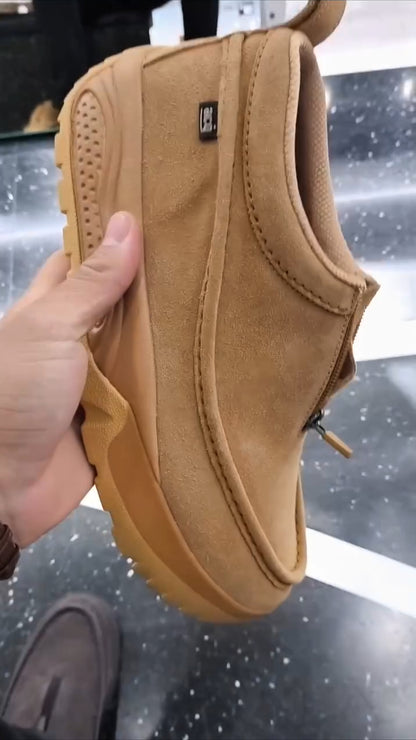 Zipper Slip-On Casual Shoes