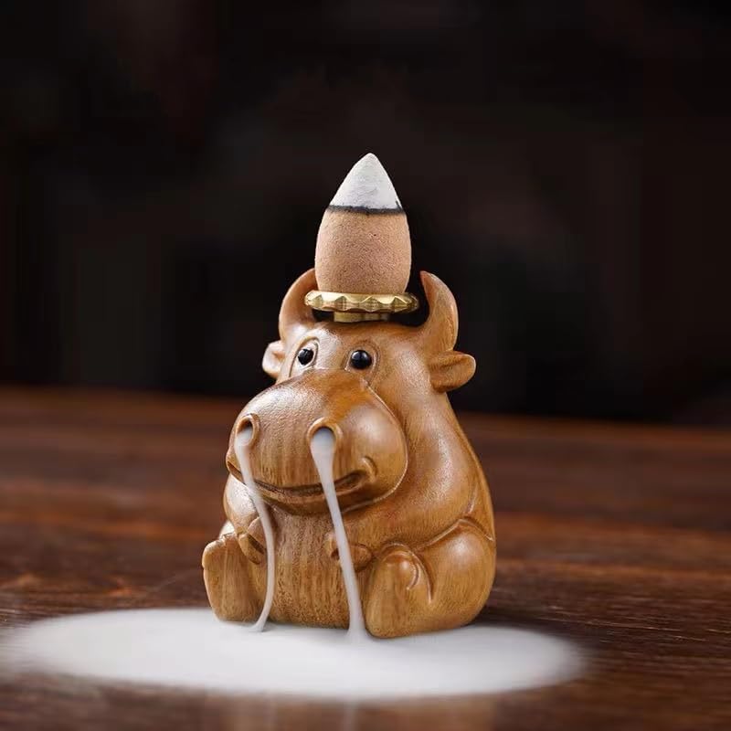Calf Backflow Incense Burner