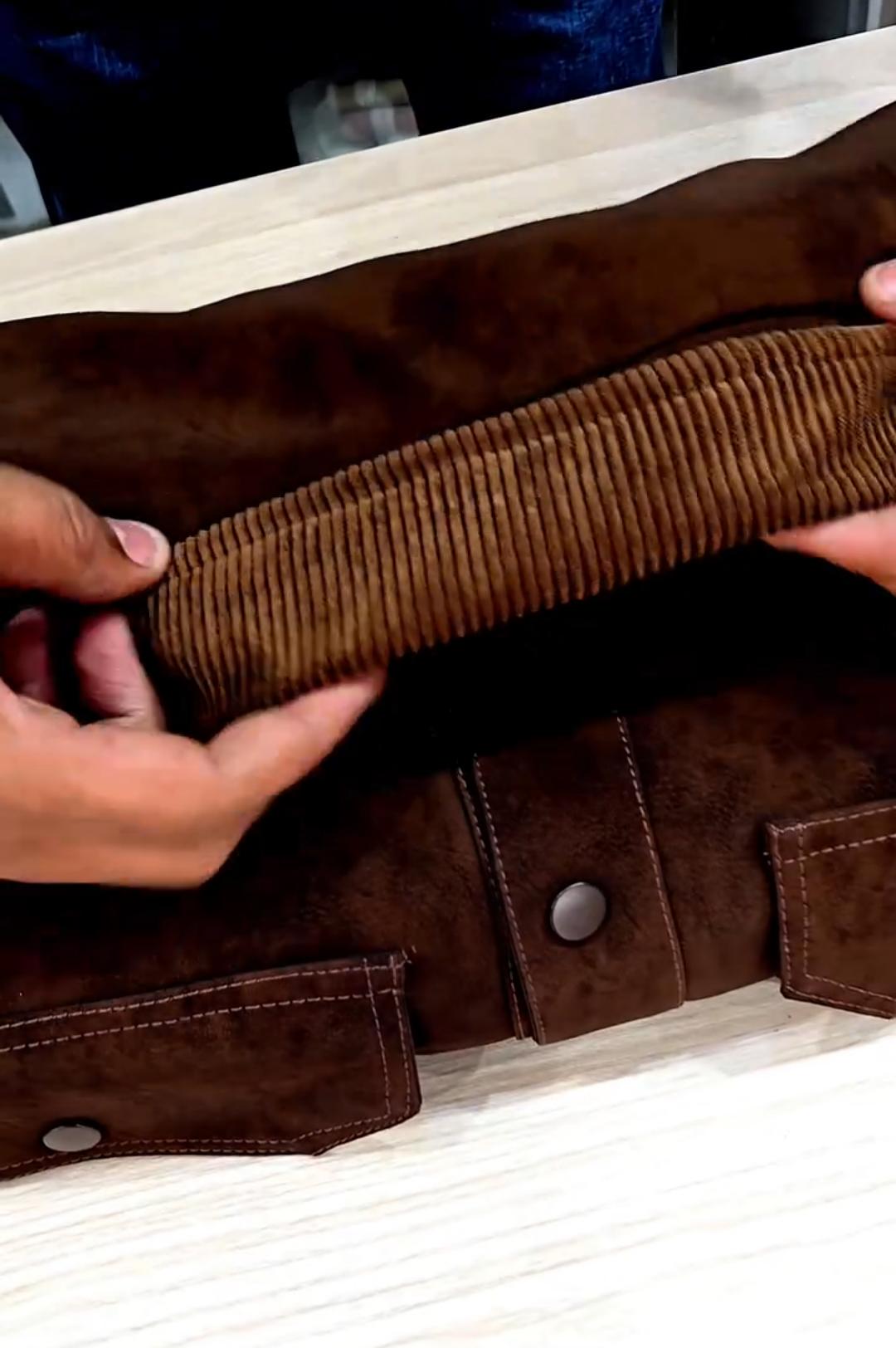 Men’s Suede Snap-Front Slim Jacket