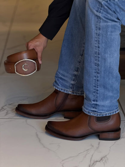 Men’s Ultra-Soft Leather Chelsea Ankle Boots