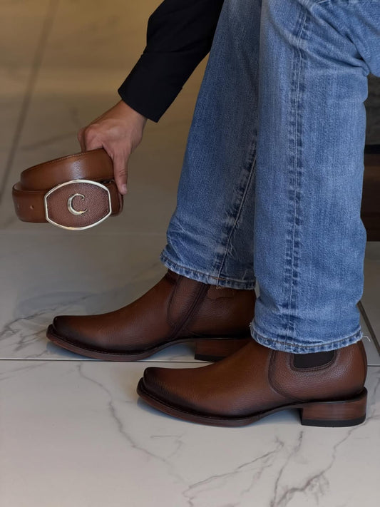 Men’s Ultra-Soft Leather Chelsea Ankle Boots