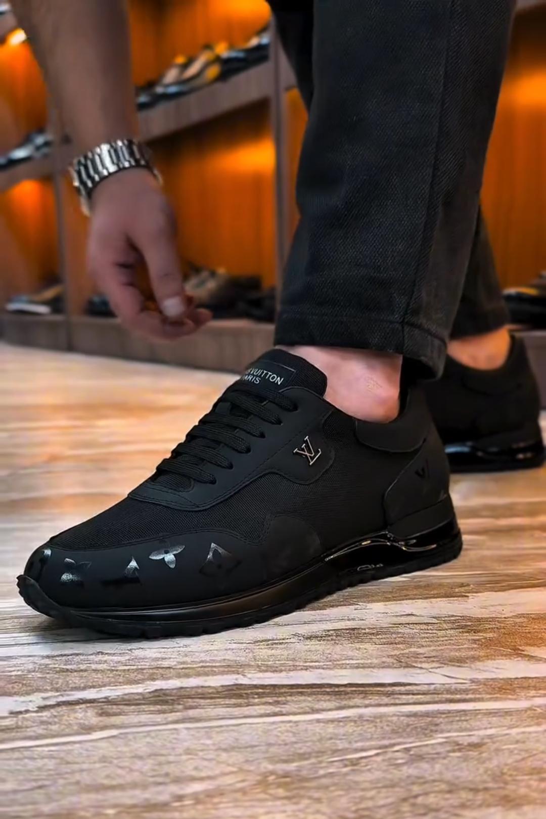 Textured Print Sport Casual Sneakers
