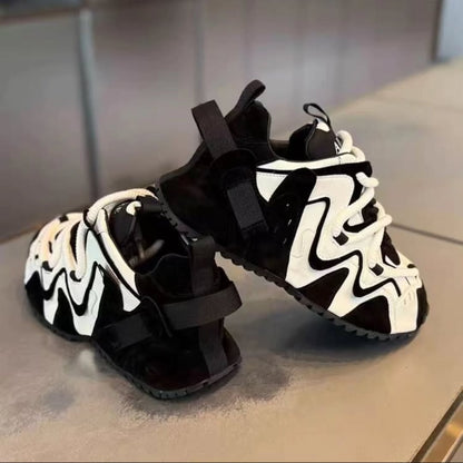Men’s Low-Top Breathable Skate Sneakers