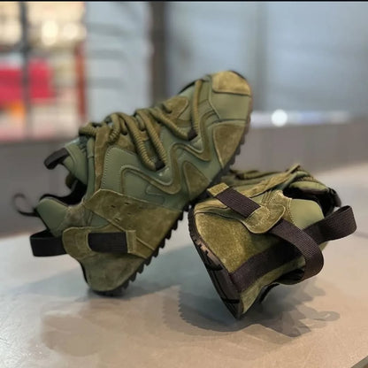 Men’s Low-Top Breathable Skate Sneakers
