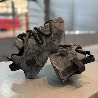 Men’s Low-Top Breathable Skate Sneakers