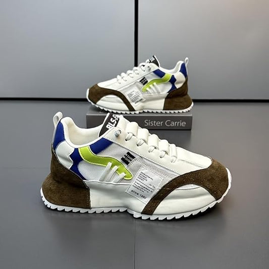 Comfy Trendy Platform Lace Up Sneakers