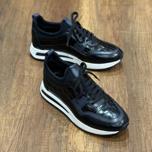 Men’s Premium Handmade Leather Casual Sneakers