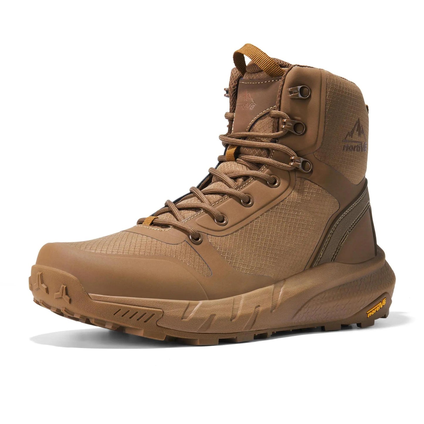 Men's Tactical Boots Lightweight Comfortable All-Day Work Boots with Side Zipper