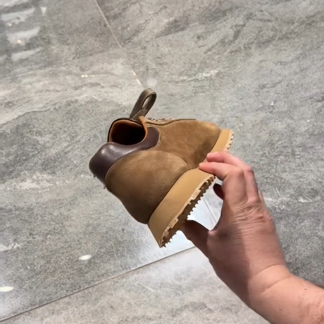 Suede Retro Running Sneakers