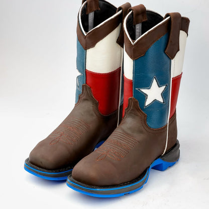 Flag Leather Work Boots - Composite Toe