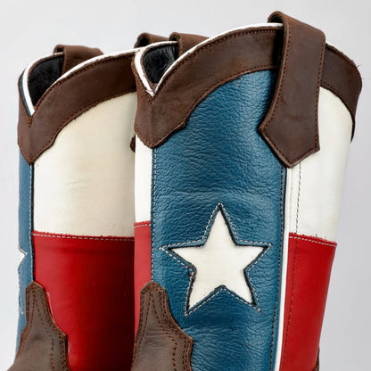 Flag Leather Work Boots - Composite Toe
