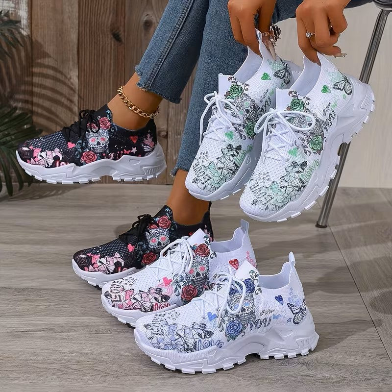 Women'S Fashion Casual Athletic Shoes Mesh Sneakers