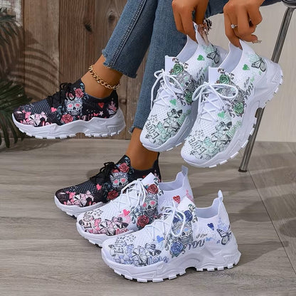 Women'S Fashion Casual Athletic Shoes Mesh Sneakers