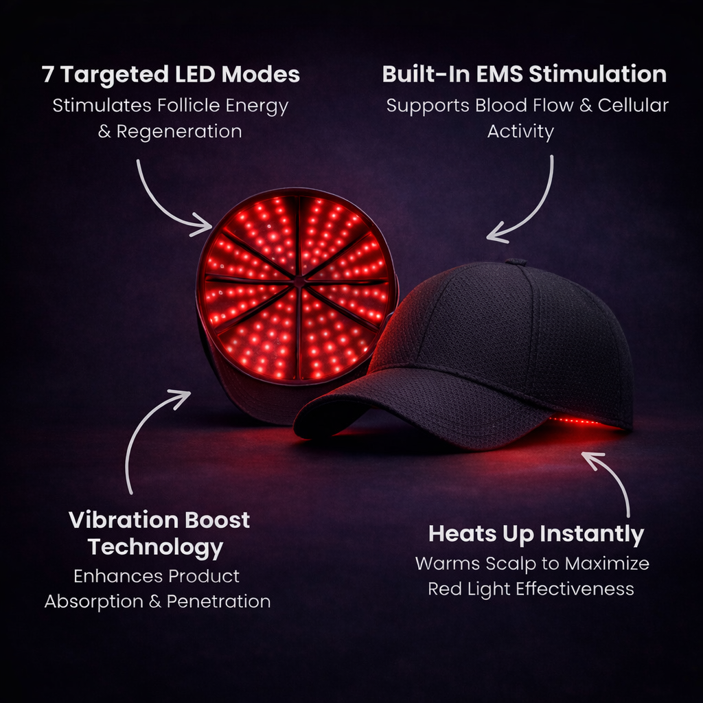 Red Light Therapy Regrowth Cap