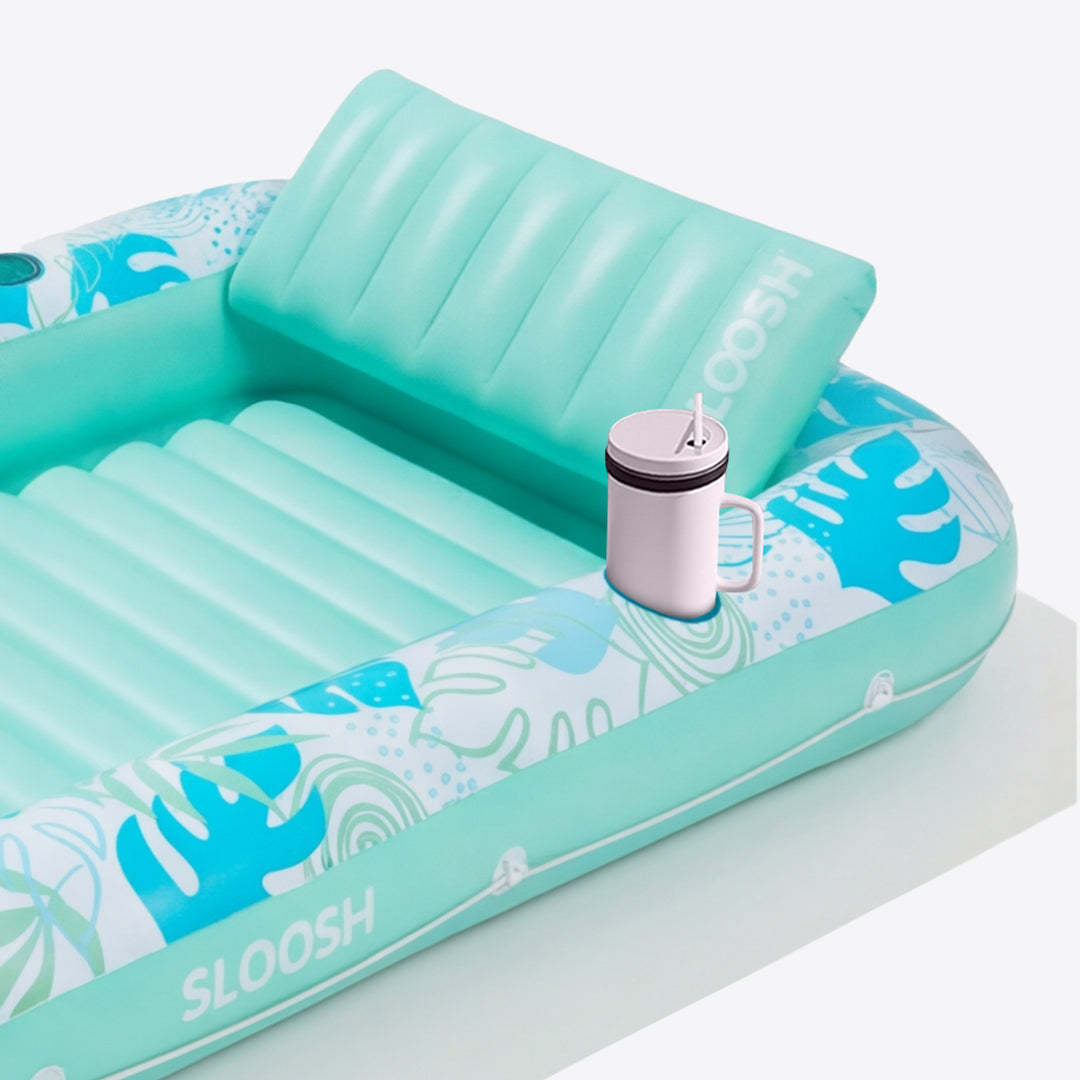 Tropical Inflatable Tanning Pool Float