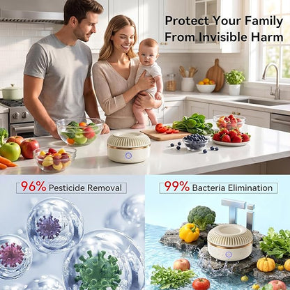 Titanium Electrolysis Food Cleaner