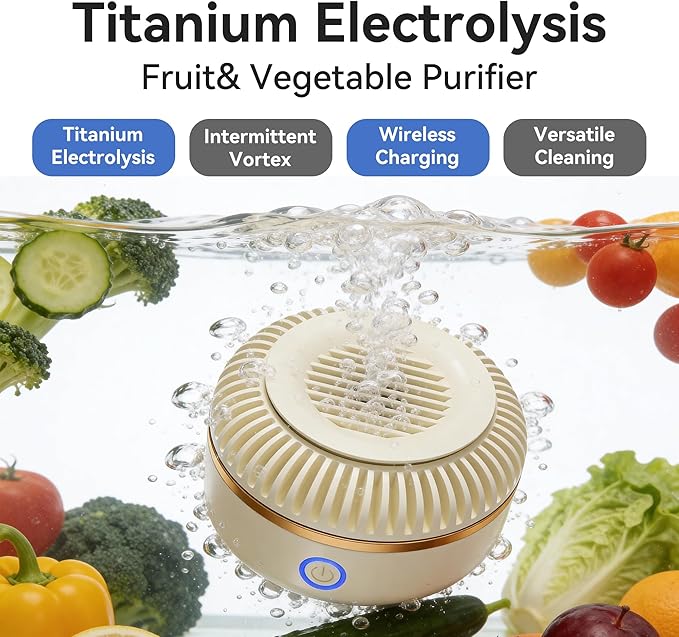 Titanium Electrolysis Food Cleaner