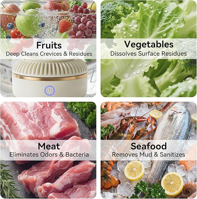 Titanium Electrolysis Food Cleaner