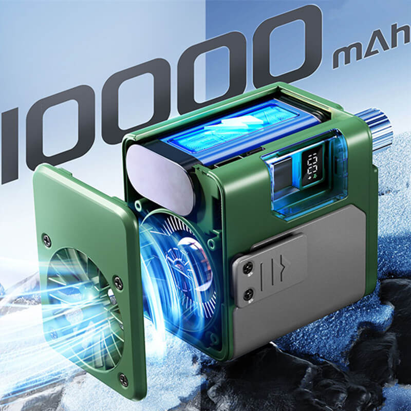 Portable Waist Clip Cooling Fan