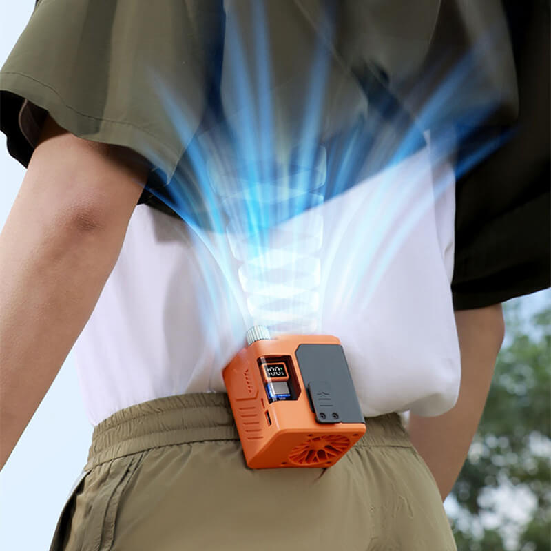 Portable Waist Clip Cooling Fan