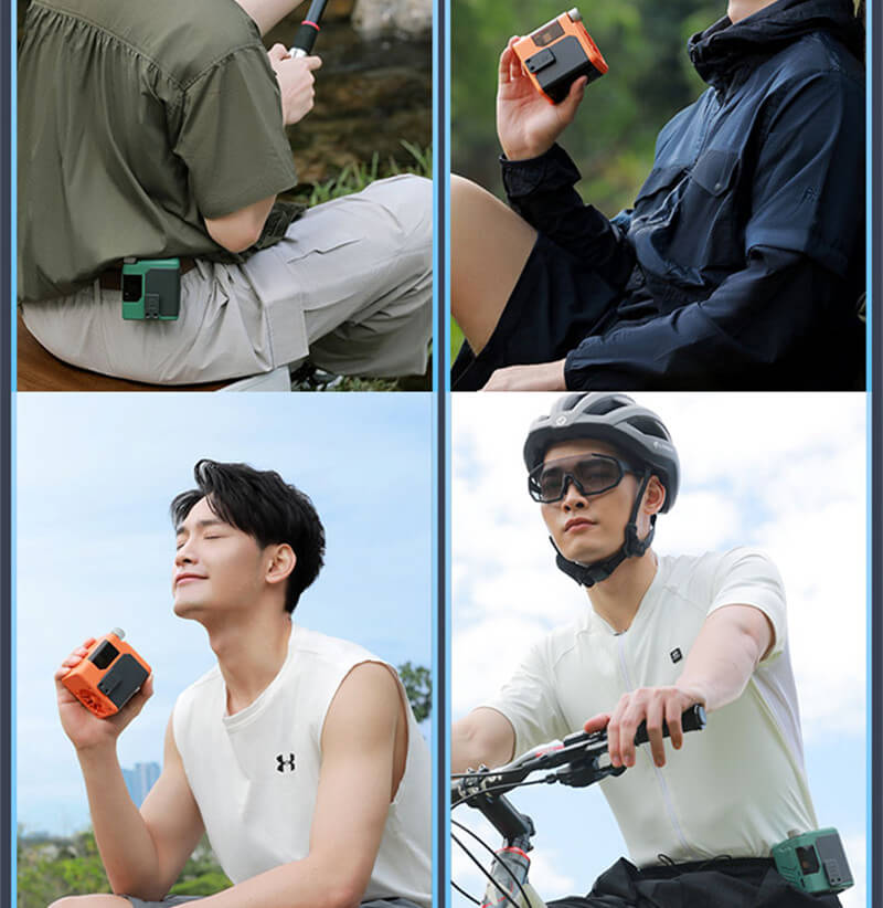 Portable Waist Clip Cooling Fan