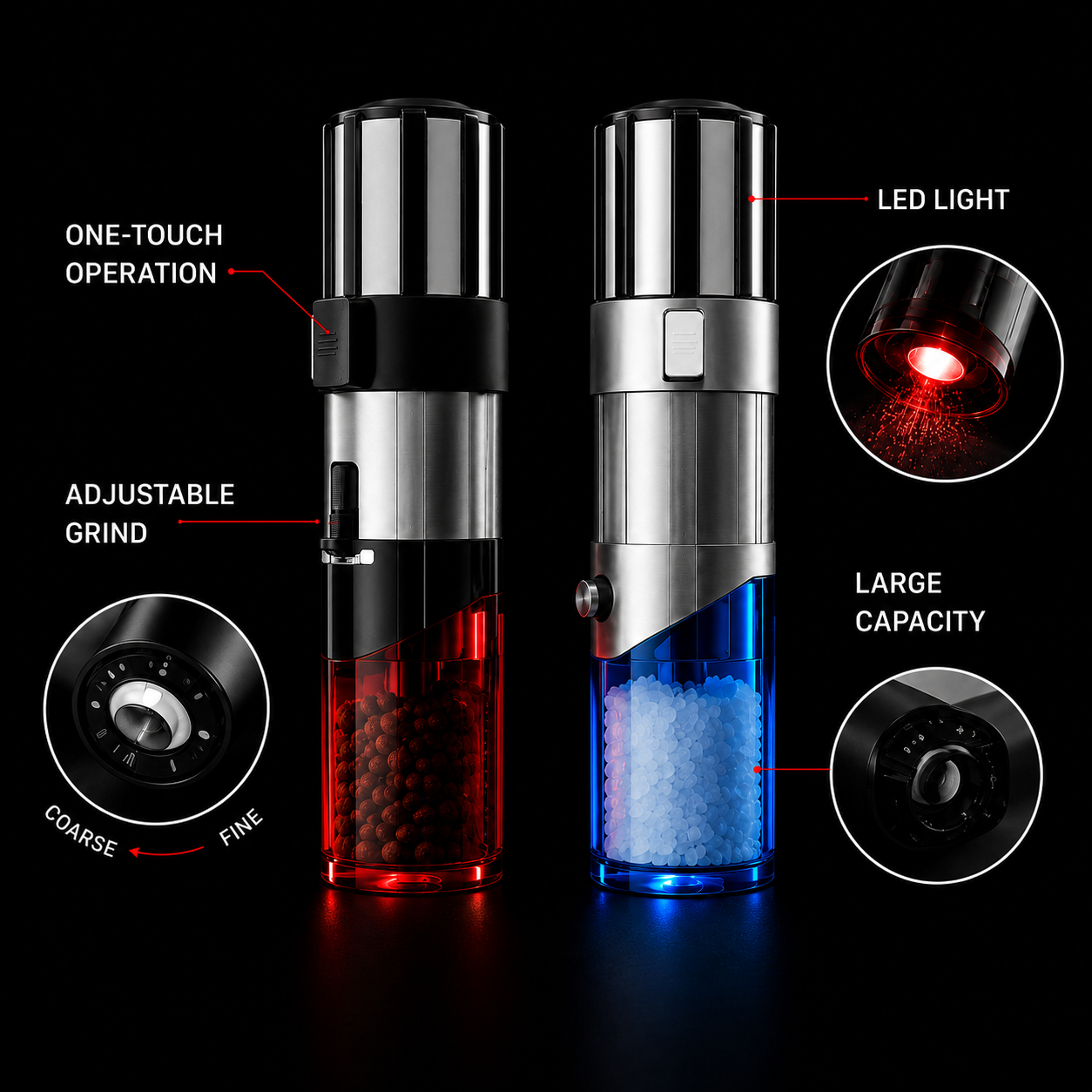 Saber Style Seasoning Dispenser