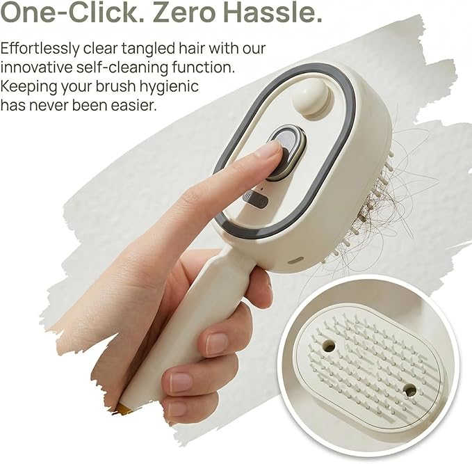Electric Mist Massage Hair Brush