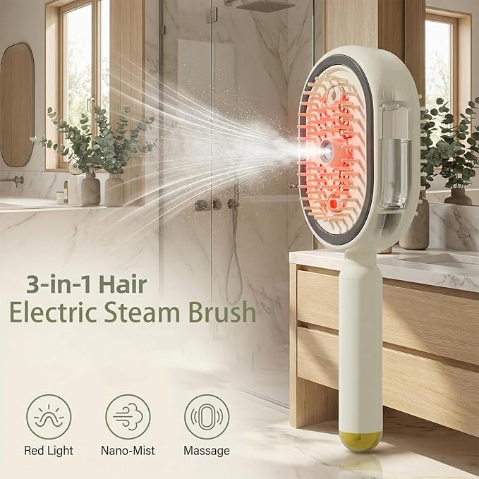Electric Mist Massage Hair Brush