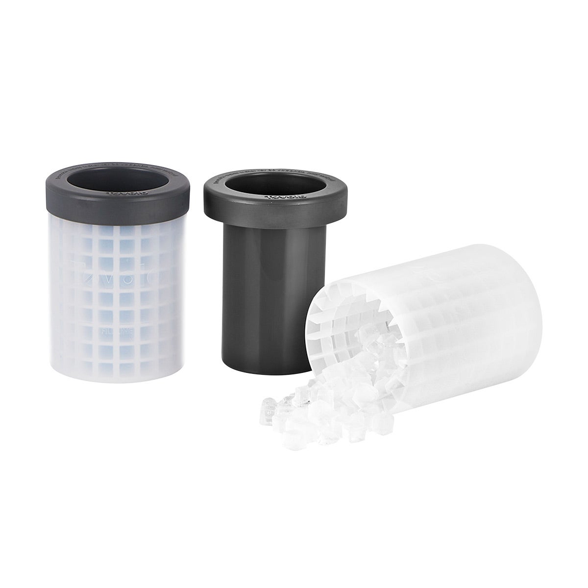 Mini Ice Cylinder-Portable Silicone Ice Cube Maker
