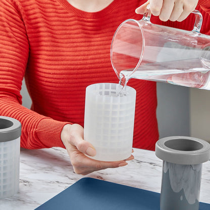 Mini Ice Cylinder-Portable Silicone Ice Cube Maker