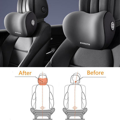 Ergonomic Car Neck & Lumbar Support Set