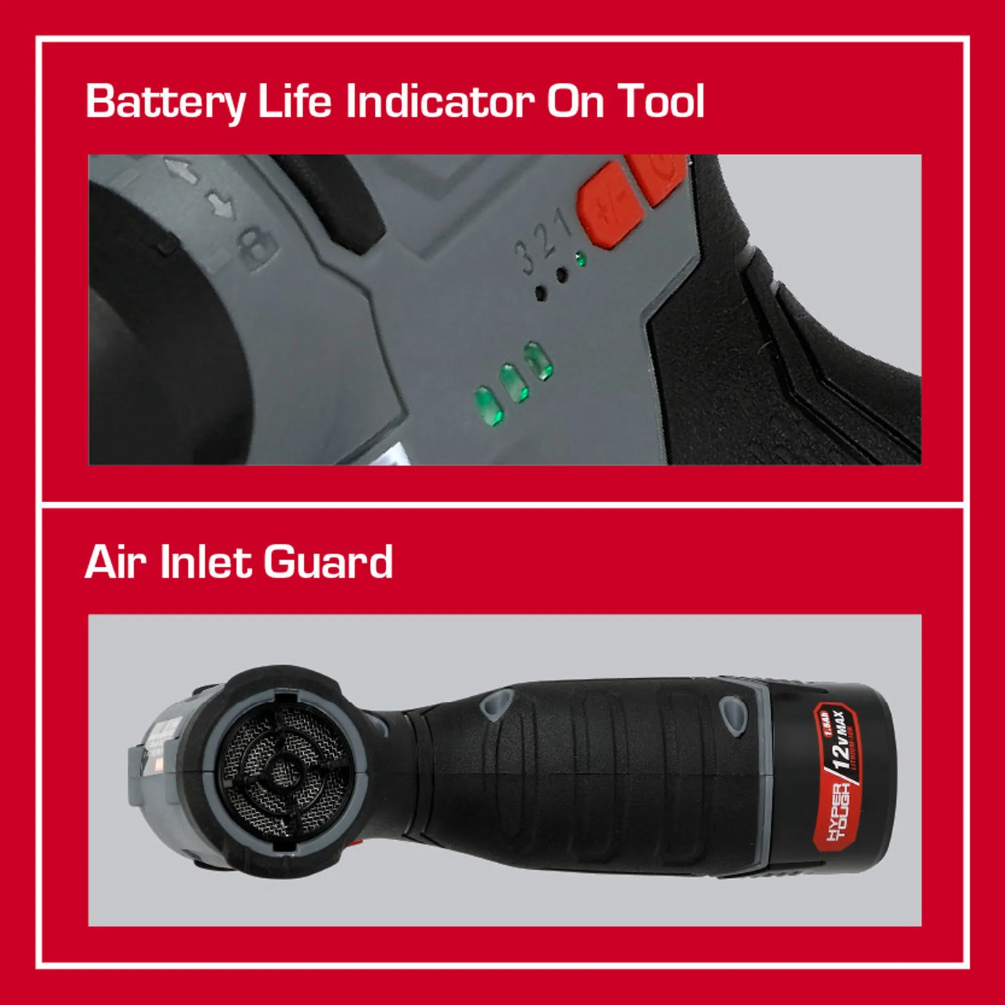 Portable 12V Turbo Air Blower