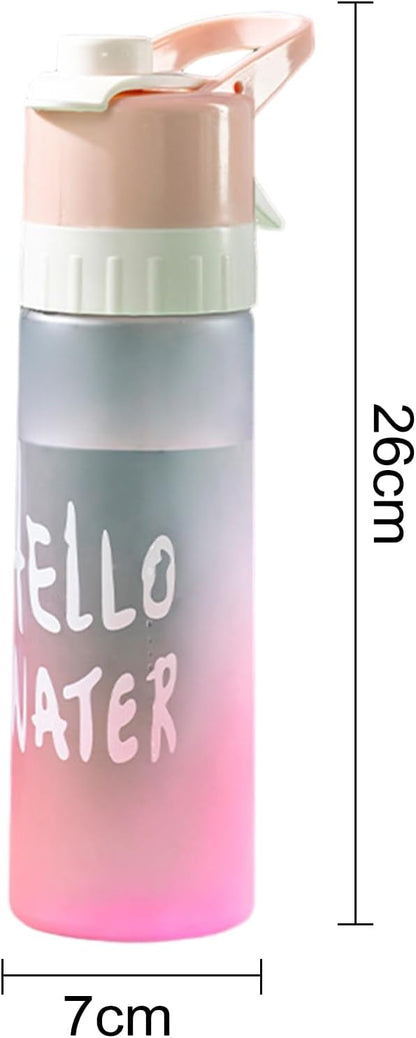 2-in-1 Cooling Mist Water Bottle