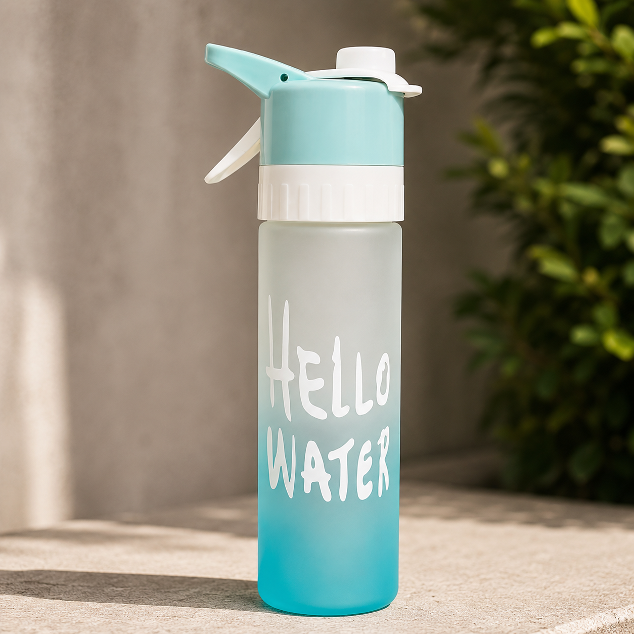 2-in-1 Cooling Mist Water Bottle