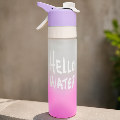 2-in-1 Cooling Mist Water Bottle