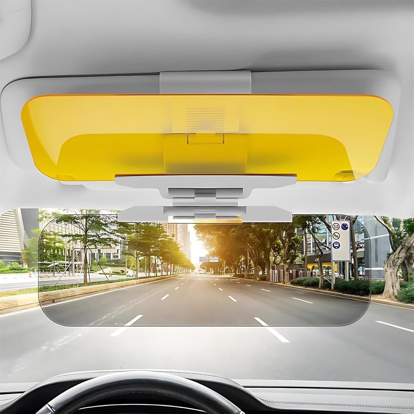 Day & Night Anti-Glare Car Sun Visor