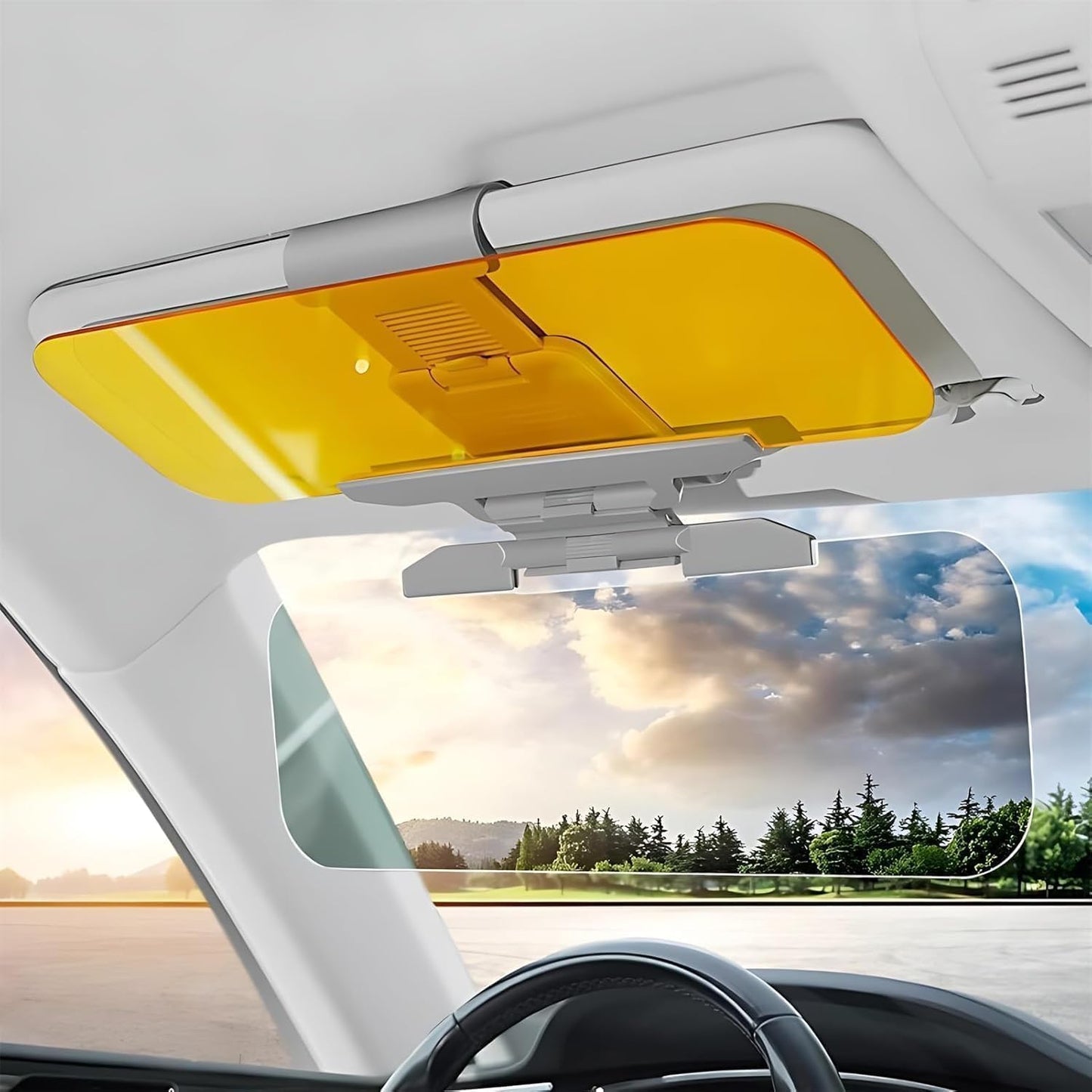 Day & Night Anti-Glare Car Sun Visor