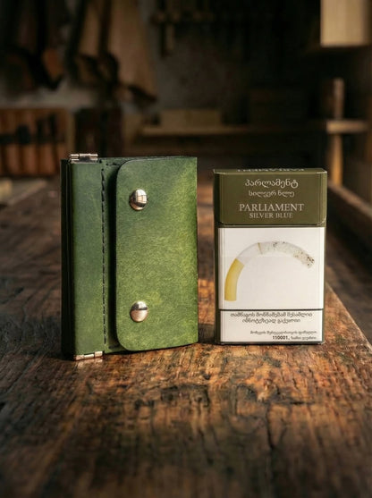Handcrafted Leather Trifold Wallet