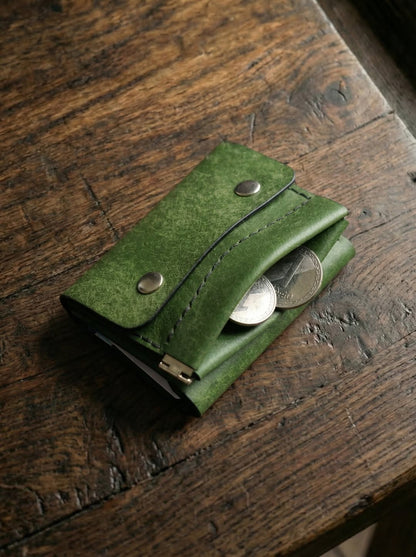 Handcrafted Leather Trifold Wallet
