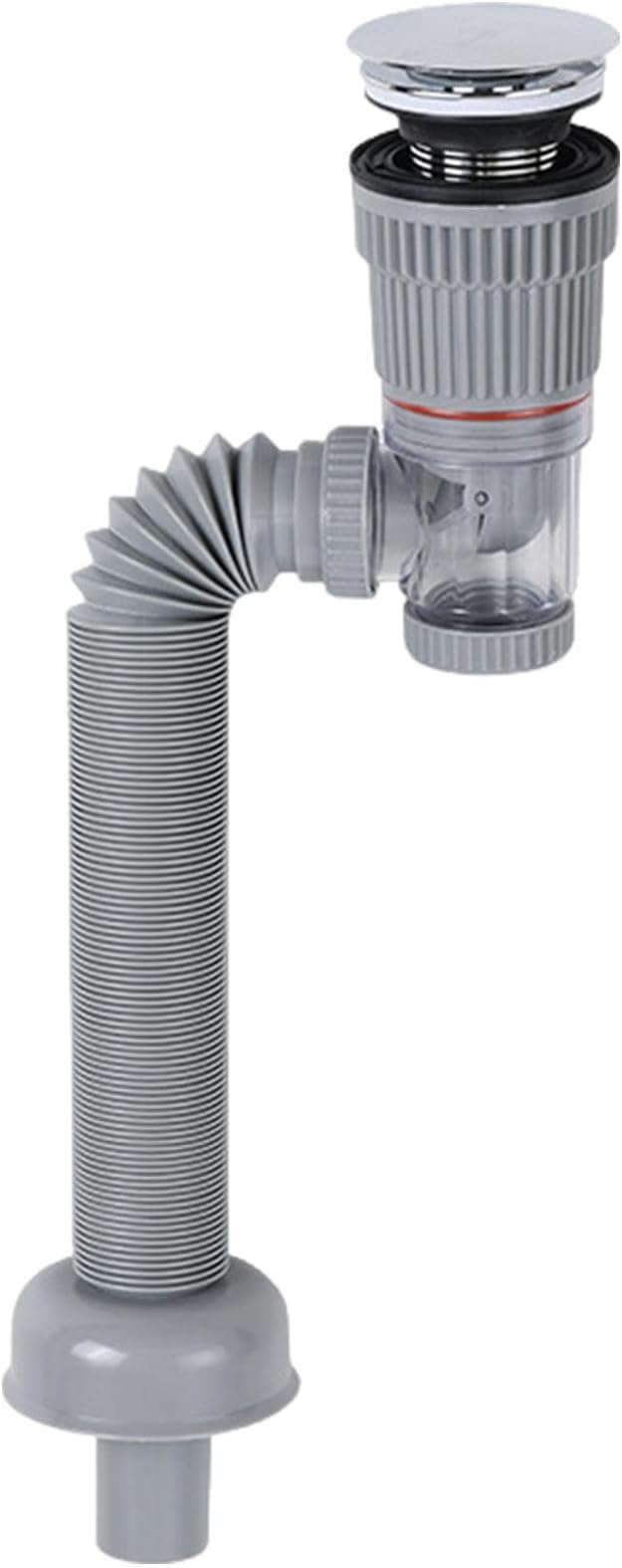 Flexible Bathroom Sink Drain Pipe Kit