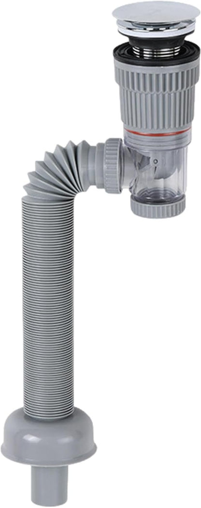 Flexible Bathroom Sink Drain Pipe Kit