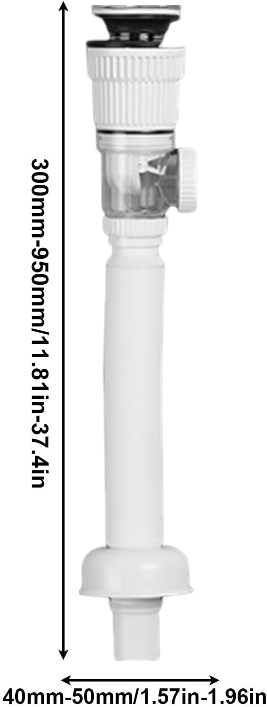 Flexible Bathroom Sink Drain Pipe Kit