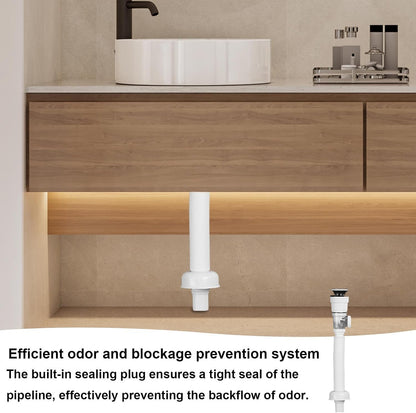 Flexible Bathroom Sink Drain Pipe Kit