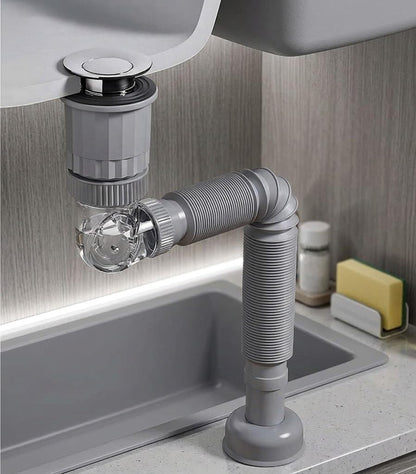 360° Flexible Anti-Odor Sink Drain Kit