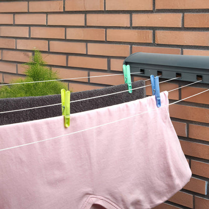 Space-Saving Retractable Clothesline – 20M Heavy-Duty Indoor & Outdoor Laundry Line