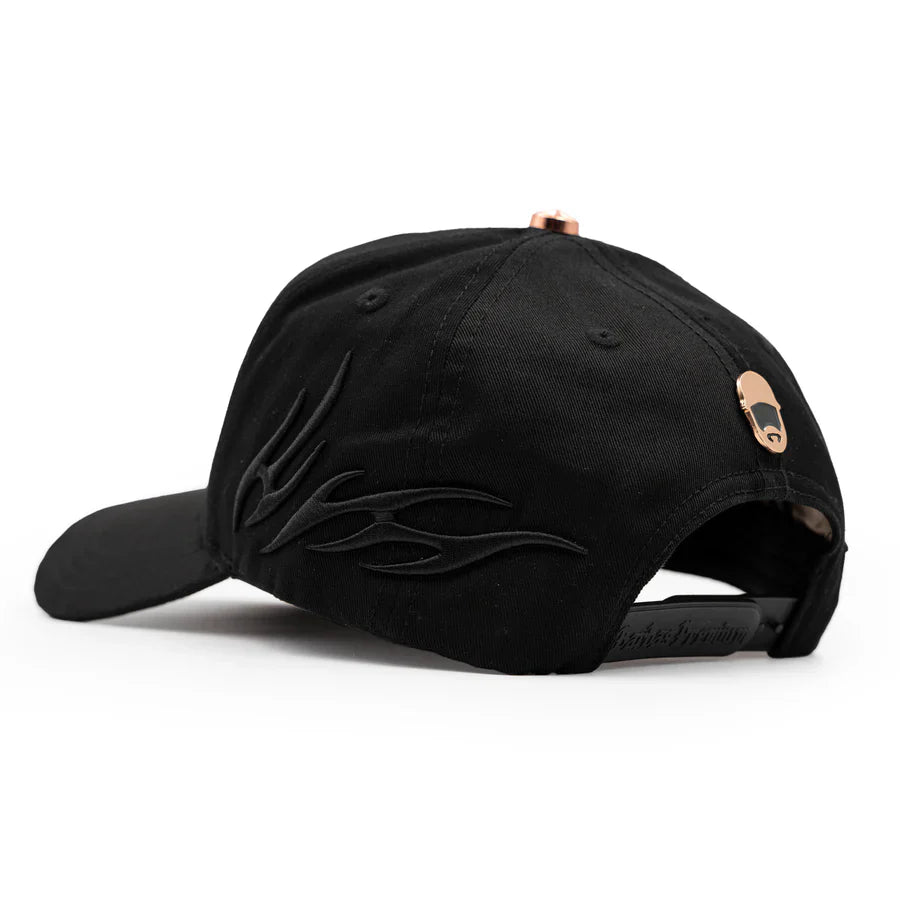 Rose Gold Star Embroidered Cap