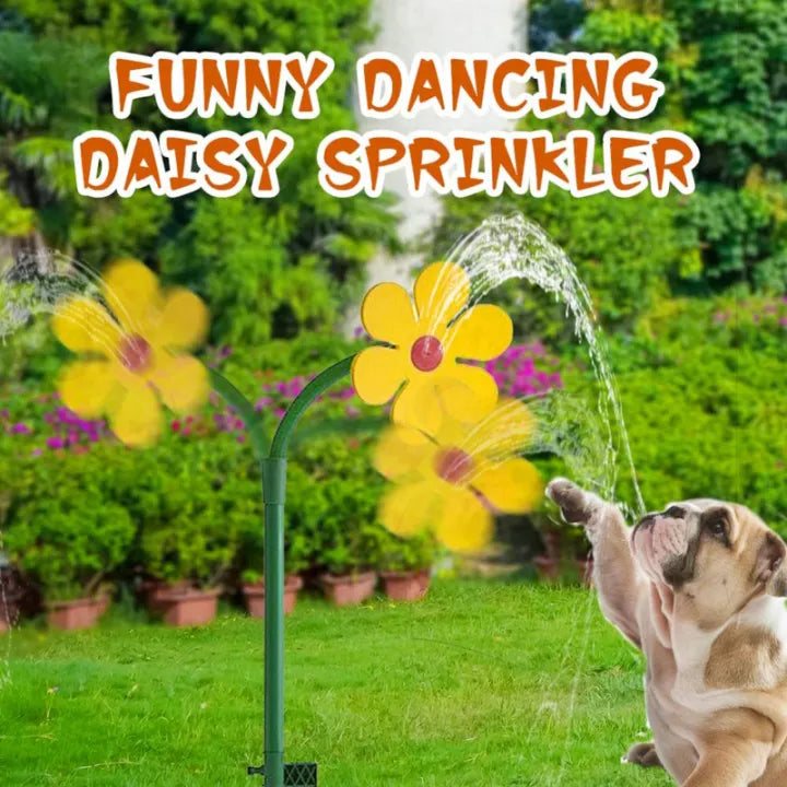 360° Dancing Flower Sprinkler Toy