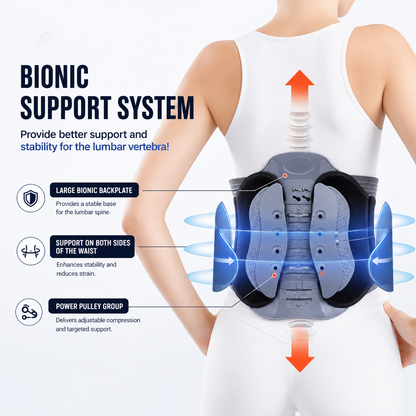 Ergonomic Lumbar Support | Relieve Everyday Back Strain & Posture Corrector