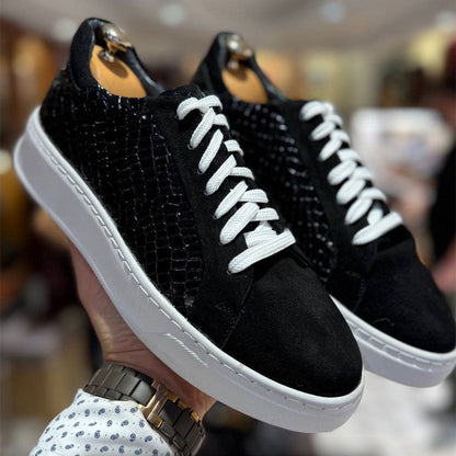 Men's Crocodile Sneakers