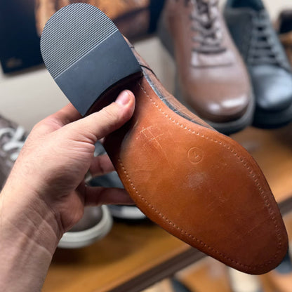 Men's Crocodile-Print Leather Shoes